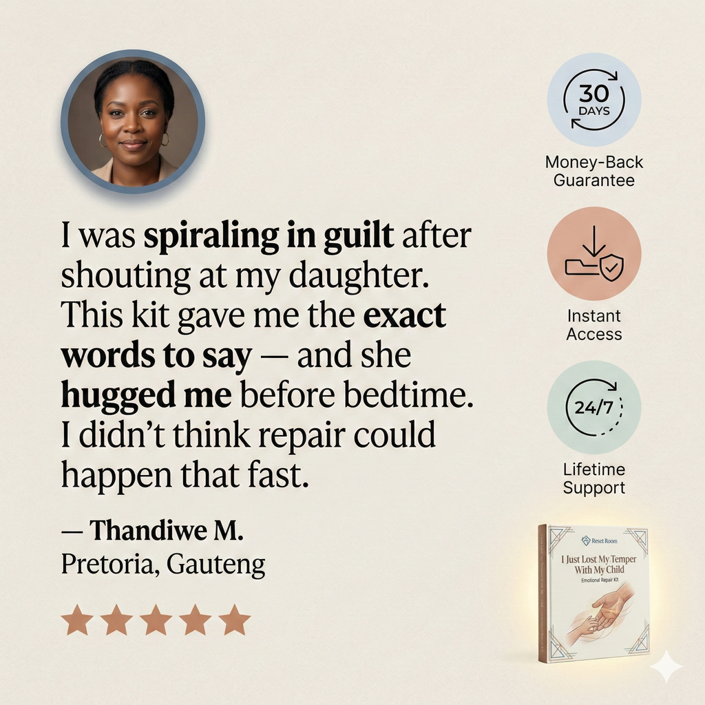 I Just Lost My Temper With My Child