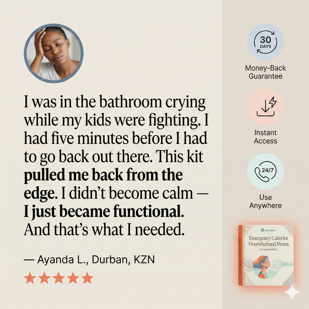 Emergency Calm for Overwhelmed Moms