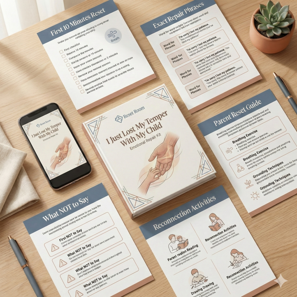 I Just Lost My Temper With My Child