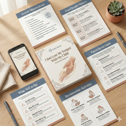 I Just Lost My Temper With My Child